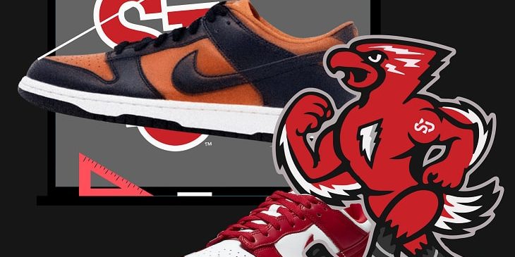 nike dunks champs and st johns