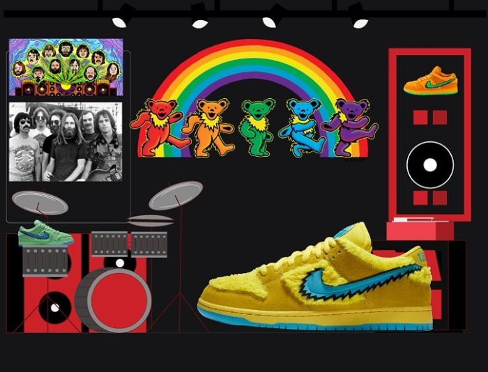 Grateful Dead Dunk Kicks Grateful Dead Dunk Kicks