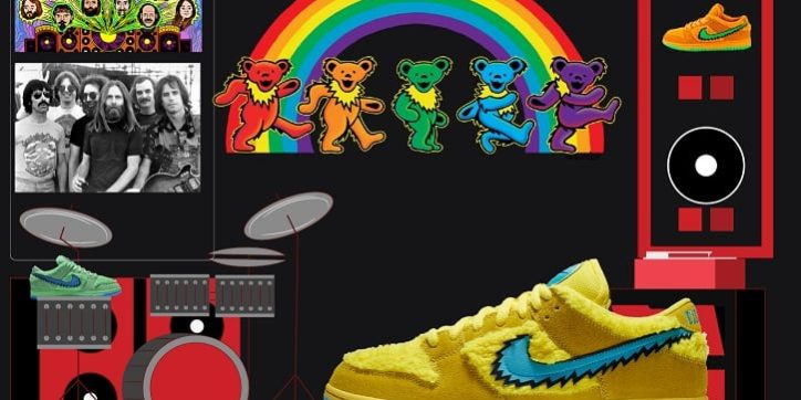 Grateful Dead Dunk Kicks Grateful Dead Dunk Kicks