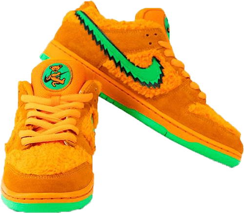 Grateful Dead Dunk Orange