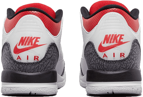 Jordan 3 Denim Nike Branding