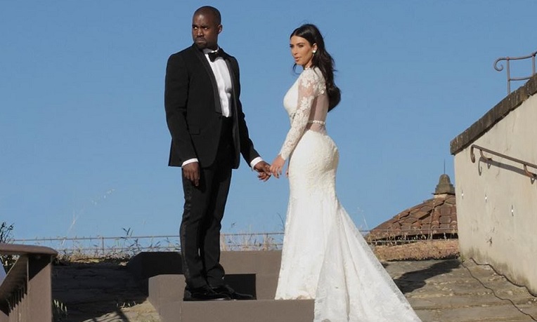 Kanye Kim Wedding