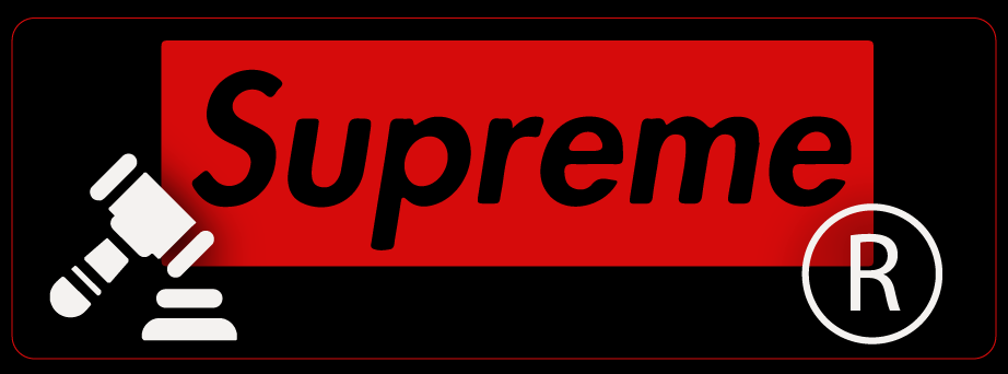 Supreme logo and lawsuits NSB