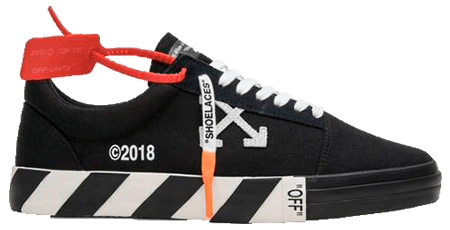 off white sneakers vulc Low black