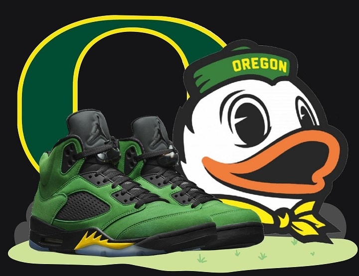 oregon ducks jordan 5