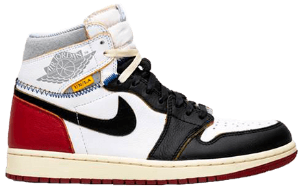 Union Jordan 1 Black toe