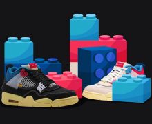 Union Jordan 4 color block