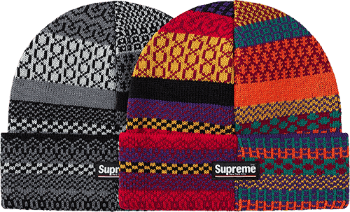 multi pattern beanie - supreme preview