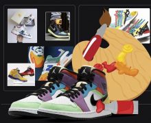 multicolor sneakers