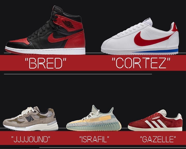 sneaker names nsb