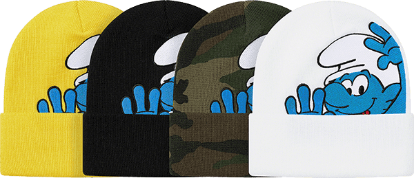 supreme preview - smurfs hat