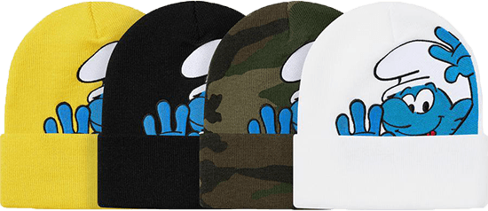 Supreme Smurfs beanie