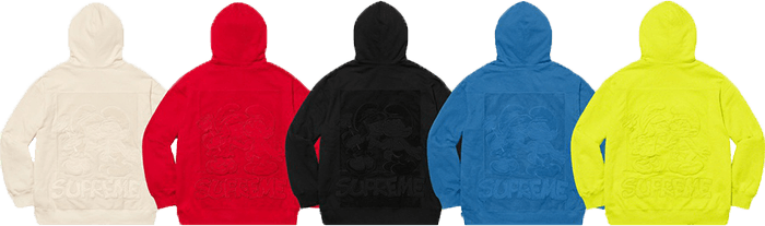 Supreme Smurfs hoodie