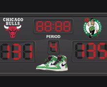 Jordan 1 Lucky Green Scoreboard