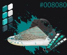 Yeezy Quantum Yeezy teal blue NSB