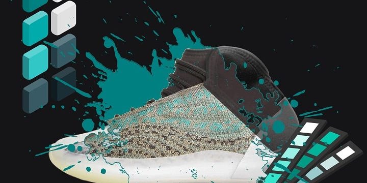 Yeezy Quantum Yeezy teal blue NSB