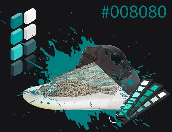 yeezy quantum teal