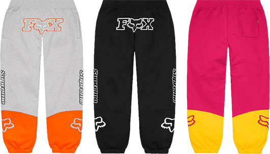 supreme fox racing pants