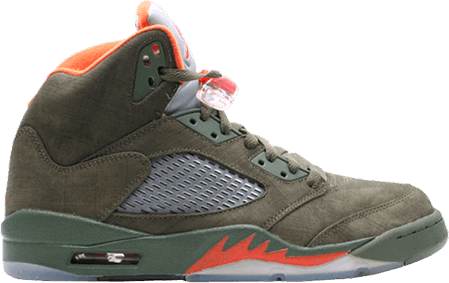 Jordan 5 What The - AJ5 Army Olive