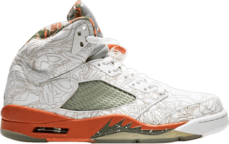 Jordan 5 What The - AJ5 Laser