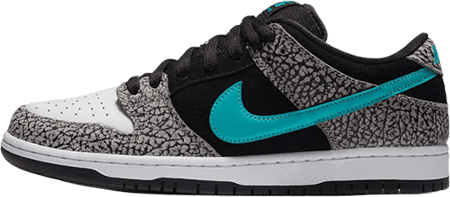 Nike dunk low elephant