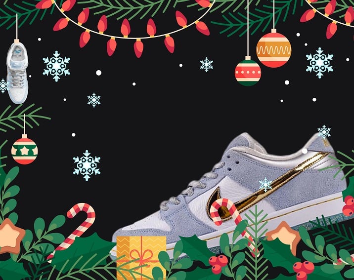 Nike christmas dunks best sale