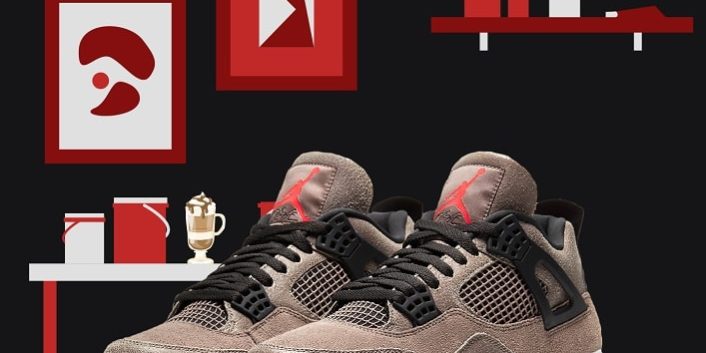 Jordan 4 Taupe Haze