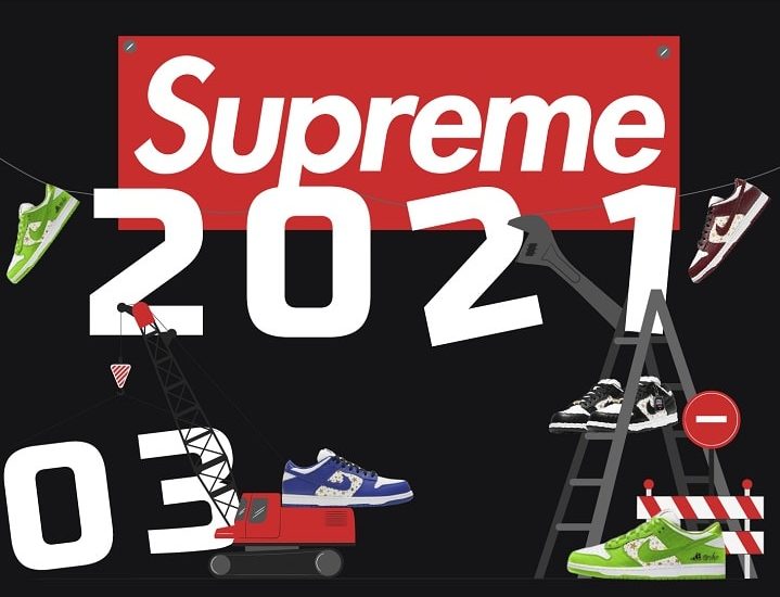 Supreme Dunk Low SS21