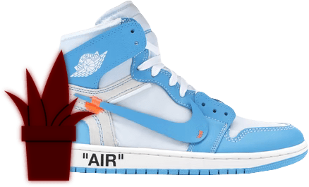 virgil abloh off white jordan 1 university blue