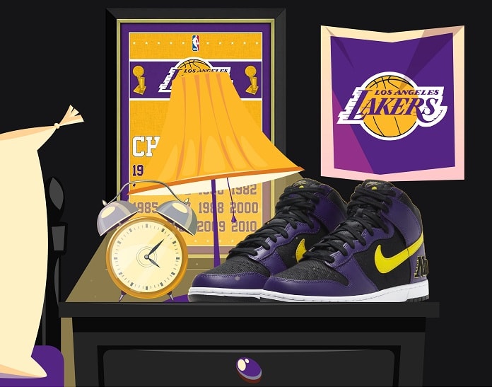 Nike Lakers Dunk 2021