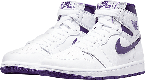 Jordan 1 court purple 2021