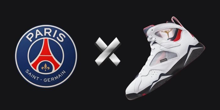 White Jordan 7 PSG White Jordan 7 PSG