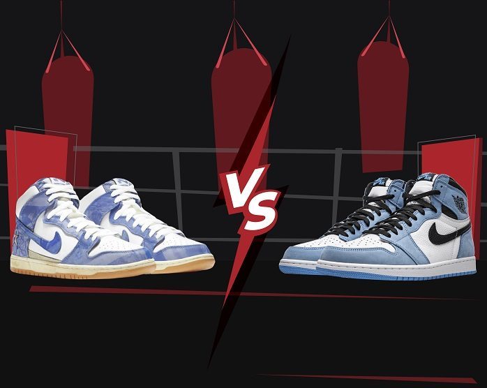 nike sb dunks vs