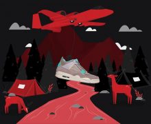 Union Air Jordan 4 Tent and Trail