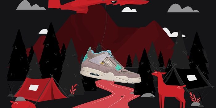 Union Air Jordan 4 Tent and Trail Union Air Jordan 4 Tent and Trail