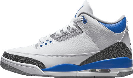 new air jordans - jordan 3 racer blue