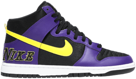 Cheap Nike Dunks - Nike Dunk High EMB Lakers