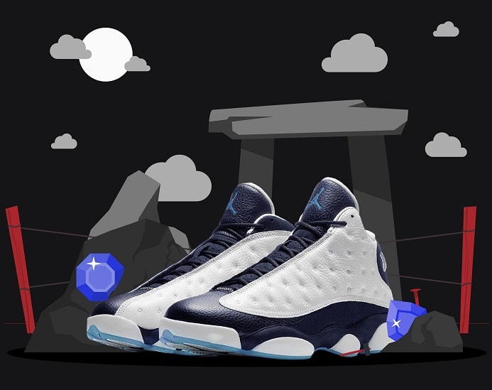 Jordan 13 Obsidian 2021