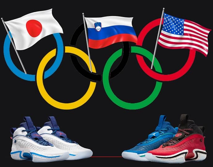 Jordan 36 Tokyo Olympics