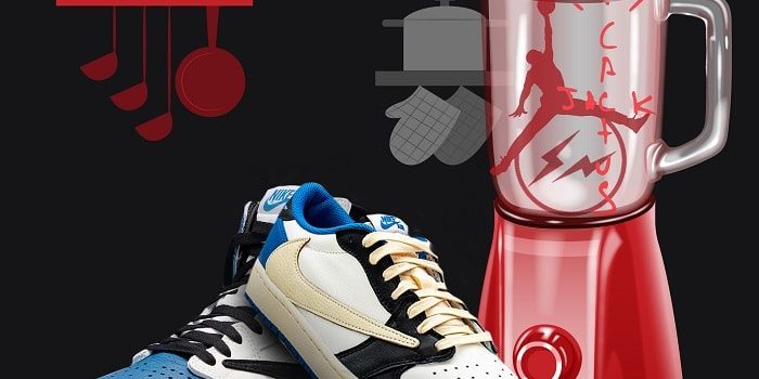 Travis Scott Fragment Jordan 1 Mashup Travis Scott Jordan 1 Fragment