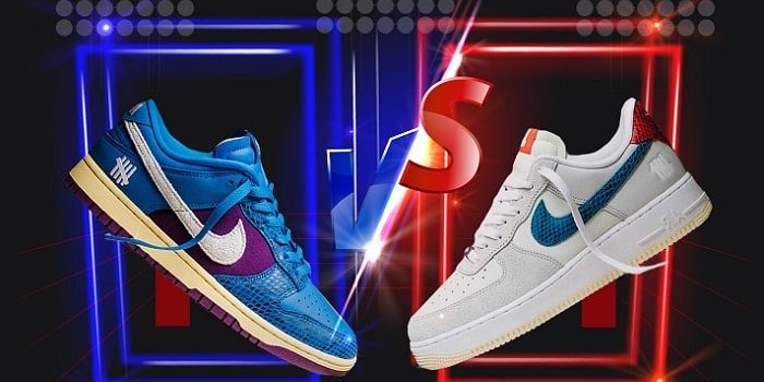 Undefeated Nike Dunk vs AF1 Undefeated Nike Dunk vs AF1