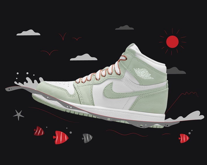 Jordan 1 Seafoam Relaxing Vibes Right at Your Feet