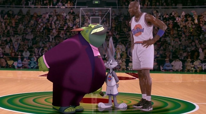 sneakers in movies - Air Jordan 11 space jam