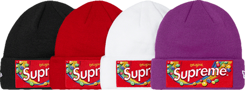 Supreme Skittles beanie