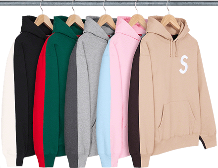 Supreme Split Logo Hoodie