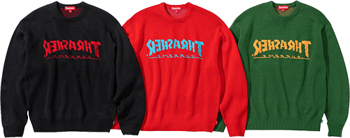 シュプリーム Thrasher Sweater eva.gov.co