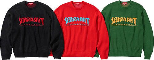 Supreme Thrasher sweater - is supreme dead