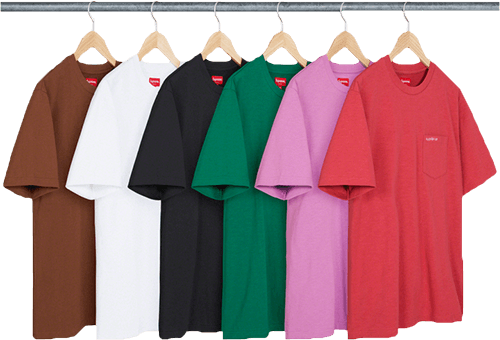 Supreme left to drop tee pocket