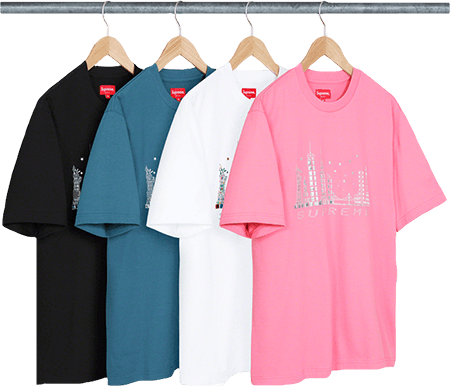 Supreme left to drop tee skyline