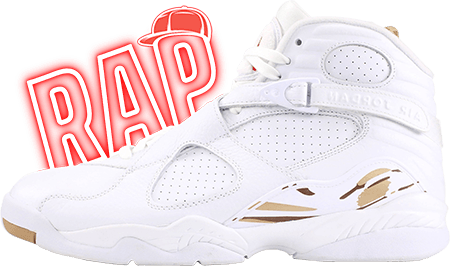 Drake Jordan 8 OVO White